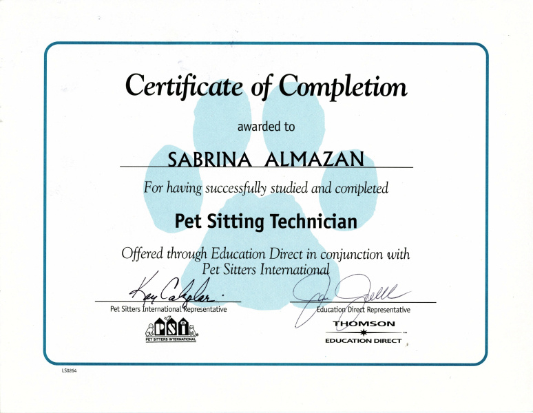 Awards Certifications Regarding Dog Obedience Certificate Template