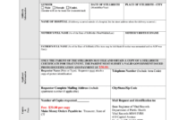 Baby Death Certificate Template Popular Professional Intended For Quality Death Certificate Translation Template
