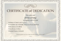 Baby Dedication Certificate Template Boy Or Girl Instant For Free Fillable Baby Dedication Certificate Download
