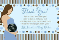 Baby Shower Thank You Wording Free Printable Baby Shower Pertaining To Quality Baby Shower Gift Certificate Template