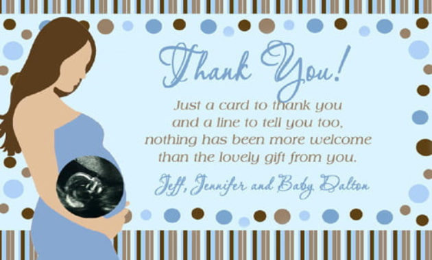 Baby Shower Thank You Wording Free Printable Baby Shower Pertaining To Quality Baby Shower Gift Certificate Template