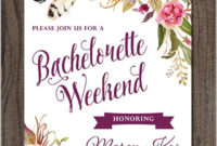 Bachelorette Invitation Template 45 Free Psd Vector With Awesome Bridal Shower Agenda Template