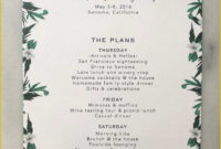 Bachelorette Party Agenda Template Free Of Free Party Throughout Bachelorette Party Agenda Template