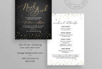 Bachelorette Party Invitation Itinerary / Agenda For Printable Bachelorette Party Agenda Template