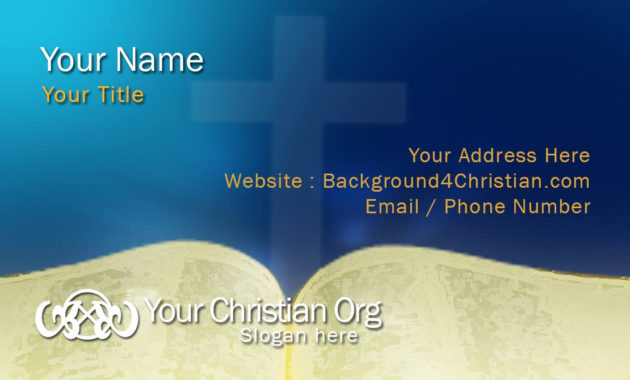 Background 4 Christian Worship Slide Template With Christian Business Cards Templates Free