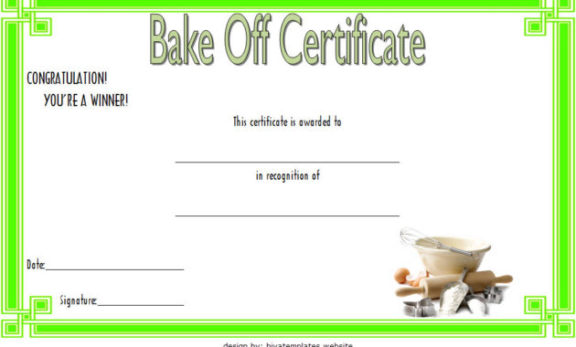 Bake Off Certificate Template 7 Best Ideas For Free First Aid Certificate Template Top 7 Ideas Free