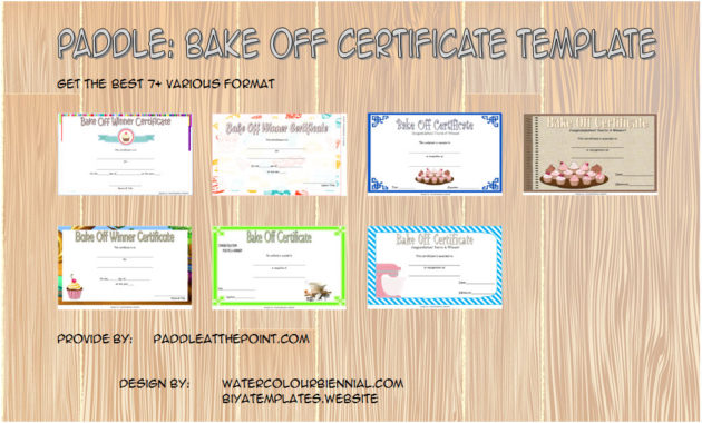 Bake Off Certificate Template Free 7 Best Ideas In 2020 For Physical Fitness Certificate Template 7 Ideas