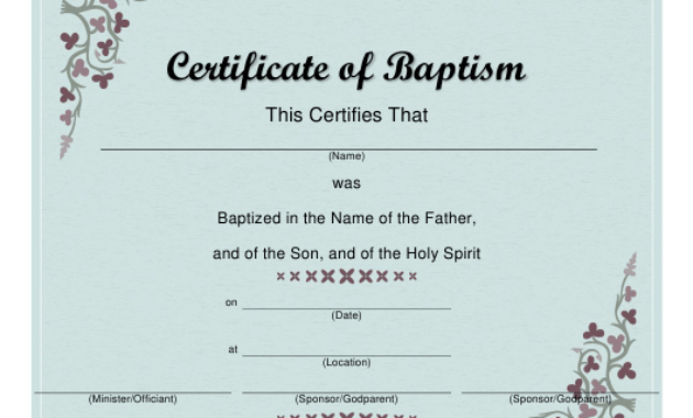 Baptism Certificate Template Download Printable Pdf Throughout Quality Free Fillable Baby Dedication Certificate Download