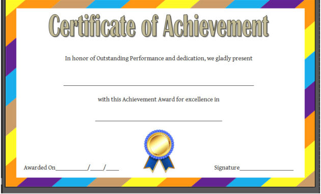 Baseball Achievement Certificate Templates 7 Best Choices With Awesome Finisher Certificate Templates