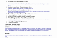 Beautiful Project Kickoff Meeting Template Audiopinions Throughout Awesome Project Kickoff Meeting Template