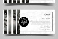 Beauty Salon Gift Certificate Template In Psd In Hair Salon Gift Certificate Templates