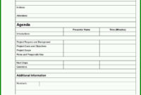 Beeindruckend Best Kick F Agenda And Meeting Out E Within Quality Kick Off Meeting Template