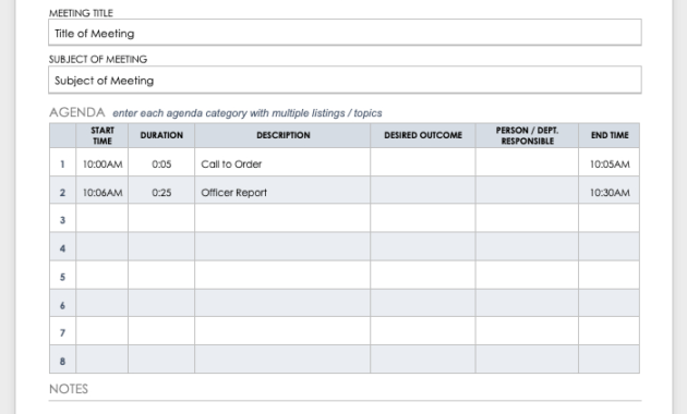 Best 5 Staff Meeting Agenda Template Word You Calendars Within Weekly Staff Meeting Agenda Template
