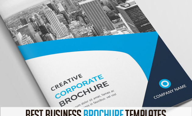 Best Business Brochure Templates Design Graphic Design With Regard To Business Service Catalogue Template