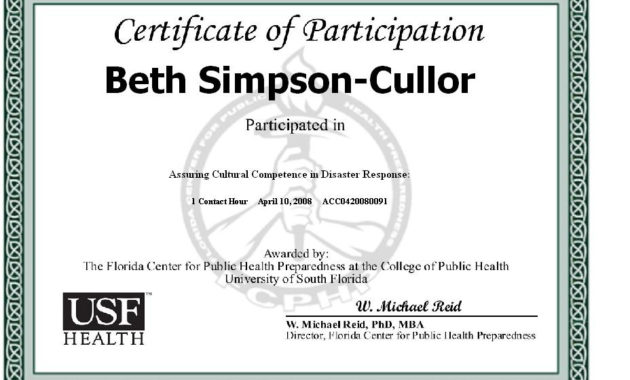 Beth Cullor S Social Work E Portfolio Professional Development Inside Amazing Ceu Certificate Template