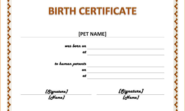 Birth Certificate Template Microsoft Word Qualads Throughout Birth Certificate Template For Microsoft Word