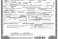 Birth Certificate Translation Template English To Spanish Throughout Awesome Birth Certificate Translation Template English To Spanish