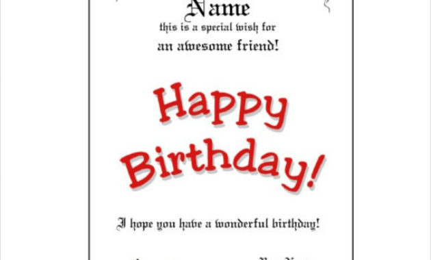 Birthday Gift Certificate Templates 16 Free Word Pdf Throughout Awesome Present Certificate Templates