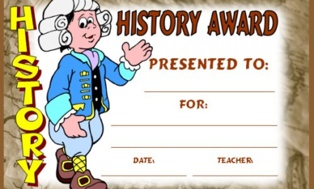 Black History Certificate Template Ninyt With Regard To Quality Editable Certificate Social Studies