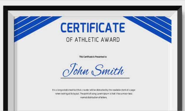 Blank Certificate 9 Free Word Pdf Documents Download Pertaining To Amazing Certificate Templates For Word Free Downloads