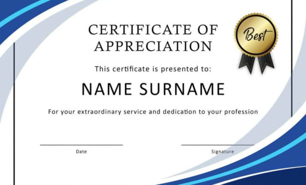 Blank Certificates Throughout Honor Certificate Template Word 7 Designs Free