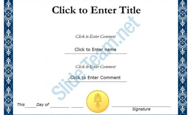 Blank Certificates Within Best Leadership Certificate Template Designs