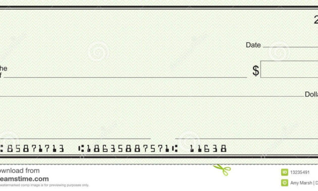 Blank Check Template Template Business With Regard To Blank Business Check Template Word