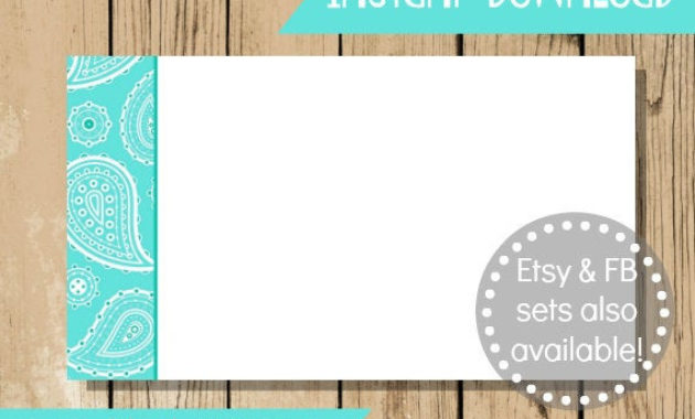 Blank Diy Business Card Aqua Paisley Do It Yourself Blank For Blank Business Card Template Download