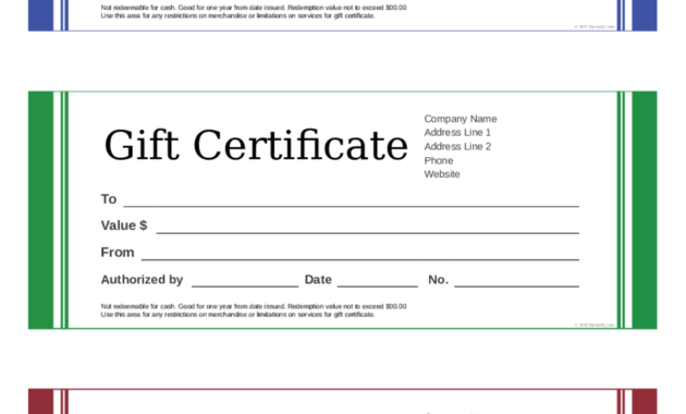 Blank Gift Certificate Edit Fill Sign Online Regarding Fillable Gift Certificate Template Free