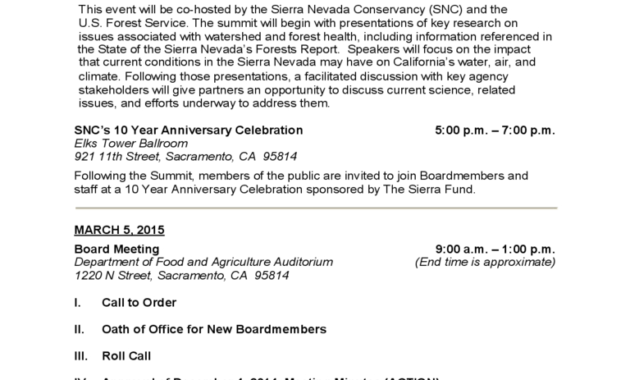 Board Meeting Agenda Template 7 Free Templates In Pdf Regarding Free Template For Board Meeting Agenda