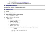 Board Meeting Agenda Template Non Profit Intended For Board Meeting Agenda Template Non Profit