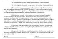 Board Minutes Template 11 Word Pdf Google Docs Apple Regarding Best Committee Meeting Minutes Template