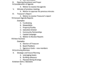 Board Of Director&amp;#039;S Meeting Agenda Template Printable Pdf Intended For Free Corporate Board Of Directors Meeting Agenda Template
