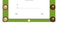 Bocce Ball Achievement Certificate Template Printable Pdf In Walking Certificate Templates