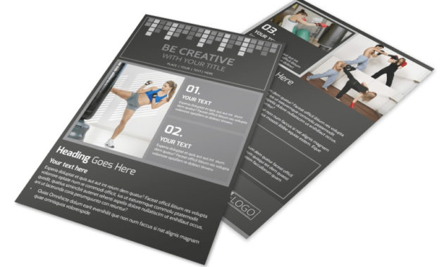 Boxing Flyer Templates Mycreativeshop With Regard To Printable Boxing Certificate Template