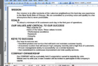 Brewery Business Plans A Sample Nano Brewery Business Throughout Brewery Business Plan Template Free