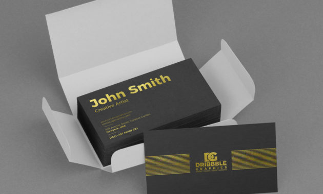 Business Card Mockup For Free Download Today Designhooks For Business Card Powerpoint Templates Free