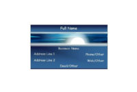 Business Card Template For Microsoft Word 7 Free Intended For Microsoft Templates For Business Cards