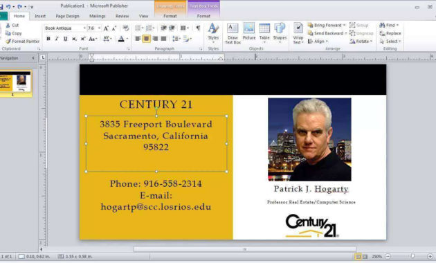 Business Card Templates Microsoft Publisher Cards Design Throughout Microsoft Templates For Business Cards