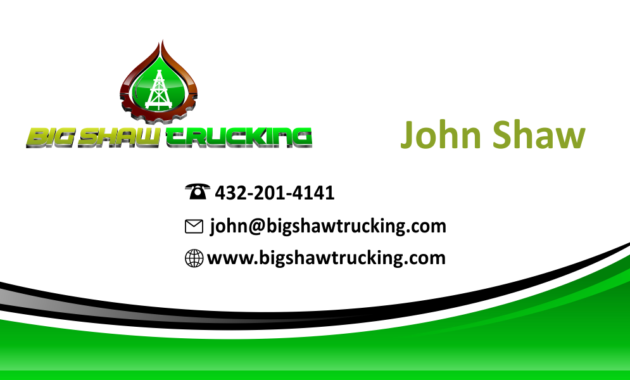 Business Cards For Truckers Business Card Tips For Transport Business Cards Templates Free