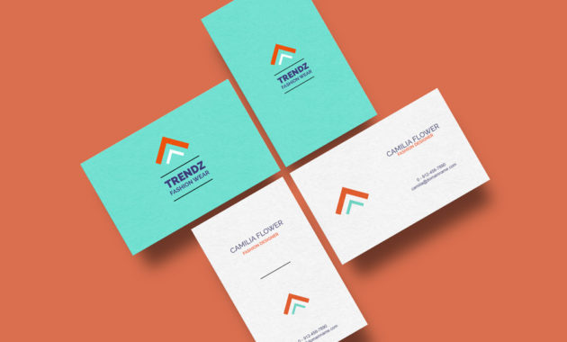 Business Cards Mockup Free Template With Regard To Free Business Card Templates In Psd Format