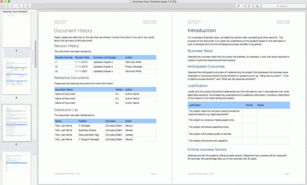 Business Case Template Apple Templates Forms In Business Case Cost Benefit Analysis Template