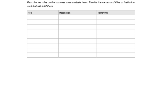 Business Case Template In Word And Pdf Formats Page 7 Of 19 Regarding Business Case Calculation Template