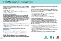 Business Continuity Planning Template Free Masterruby Regarding Business Continuity Plan Template Australia