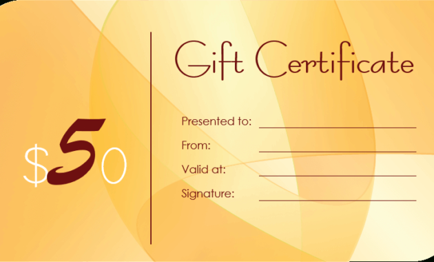 Business Gift Certificate Template 50 Editable For Tattoo Gift Certificate Template Coolest Designs