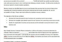 Business Impact Analysis Template 9 Free Word Pdf Inside It Business Impact Analysis Template