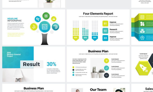 Business Infographic Presentation Powerpoint Template 76185 Intended For Best Business Presentation Templates Free Download