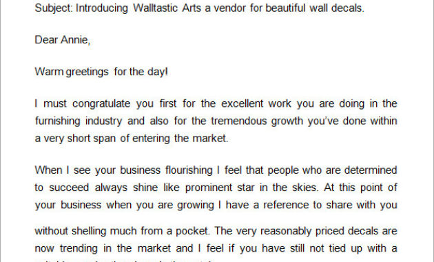 Business Introduction Letter Scrumps With Regard To New Business Introduction Email Template