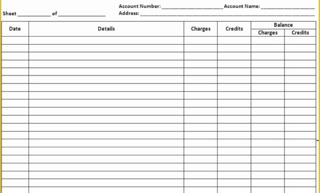 Business Ledger Template Excel Free Of Excel Accounting Inside Business Ledger Template Excel Free