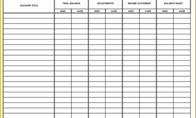Business Ledger Template Excel Free Of Ledger Account For Business Ledger Template Excel Free